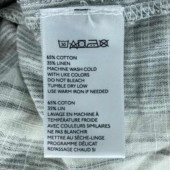 Urban Outfitters Striped Wrap Tie-Front Crop  Top | Size XS - Picture 9 of 9